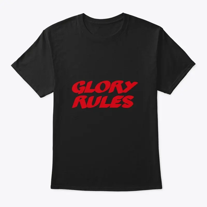 Lewis Glory Rules T-Shirt Black